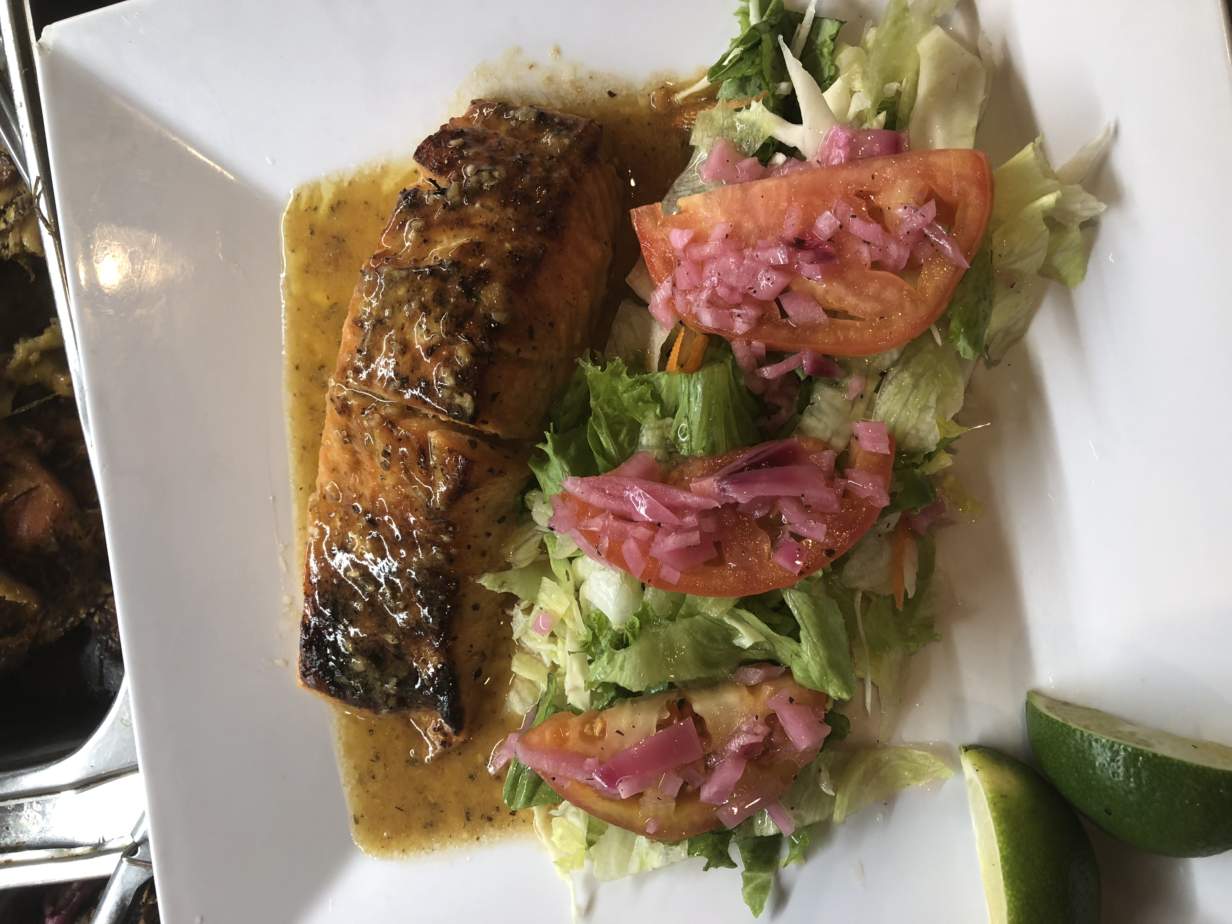 Order Grilled Salmon food online from El Rinconcito De Nagua store, Woodhaven on bringmethat.com