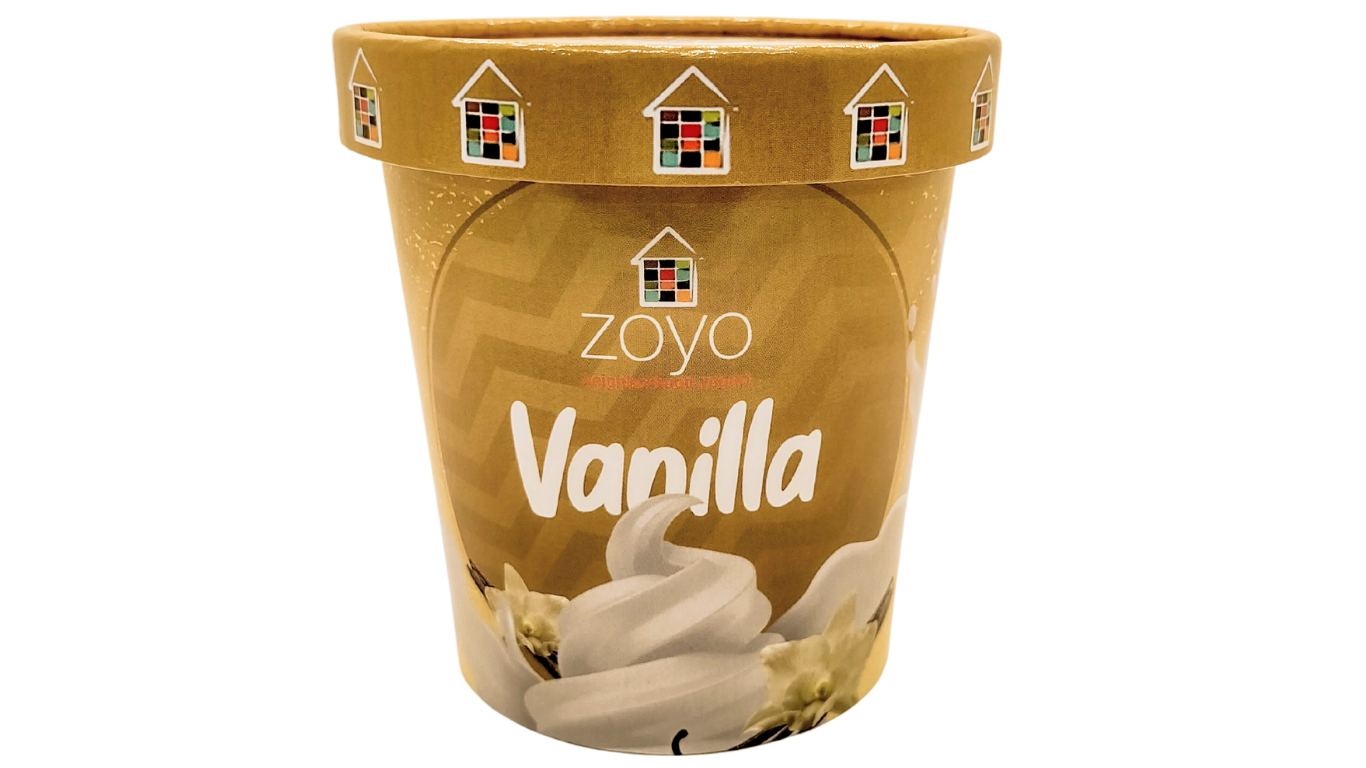 Order Va Va Vanilla Frozen Yogurt (14oz) food online from Zoyo Frozen Yogurt store, Phoenix on bringmethat.com