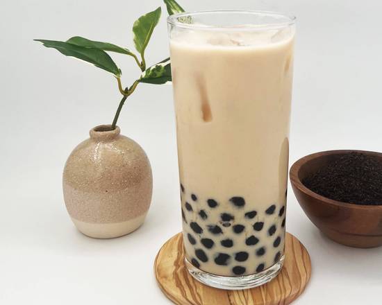 Order House Milk Tea (Boba is Add On) food online from Bubble Puff & Tea store, Pasadena on bringmethat.com