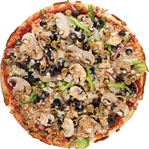Order Vegetable Pizza - Personal food online from Fresh Brothers store, Los Angeles on bringmethat.com
