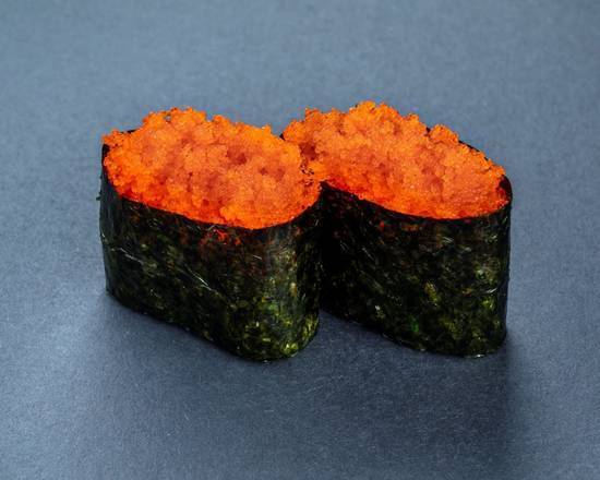 Order Smelt Egg Sushi (2 Pcs) food online from SushiStop Culver City store, Culver City on bringmethat.com