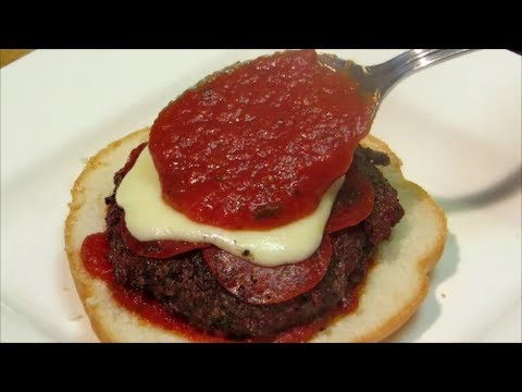 Order Pepperoni Pizza Burger food online from Ozzy Pizza Ii store, Philadelphia on bringmethat.com