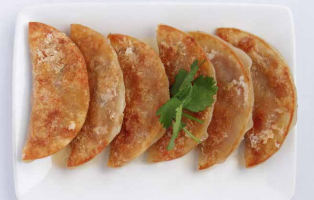 Order Vegetable Pot Stickers food online from New Moon store, San Marino on bringmethat.com
