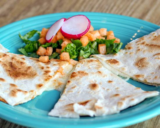 Order Plain Quesadilla food online from Papalote Mexican Grill store, SF on bringmethat.com