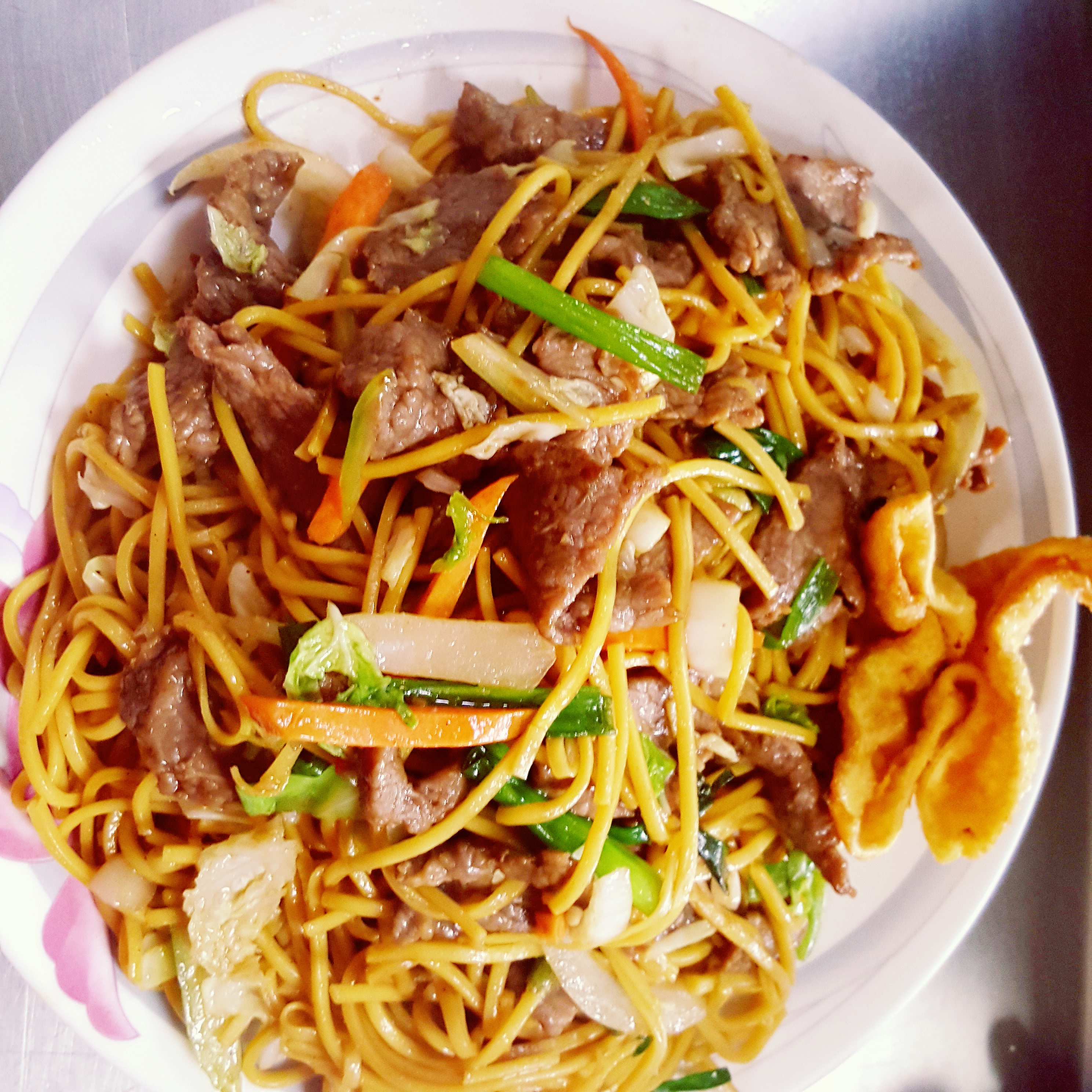 Order 30. Beef Lo-Mein food online from China Feast store, Kansas City on bringmethat.com