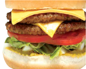 Order Super Cheese Burger food online from Stars Drive-Ins Restaurants store, Mcallen on bringmethat.com
