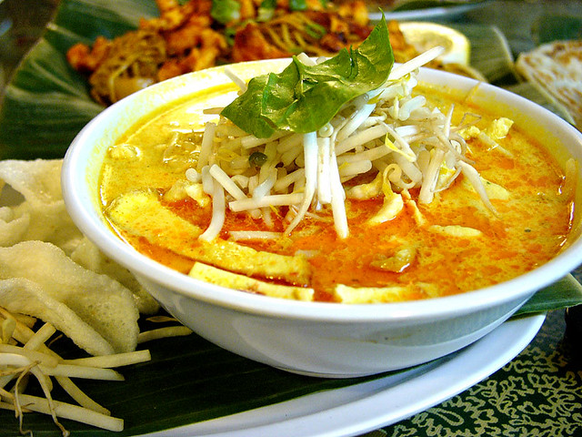 Order Laksa Soup food online from Singapore's Banana Leaf store, Los Angeles on bringmethat.com