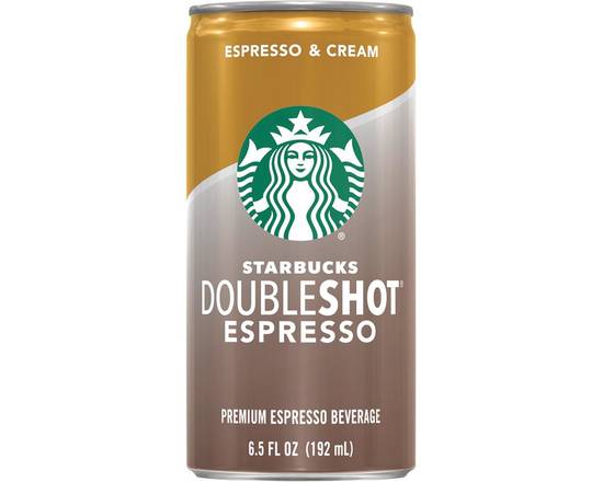 Order Starbucks Double Shot Espresso Cookies & Cream 6.5 Oz Can food online from Rocket store, Los Angeles on bringmethat.com
