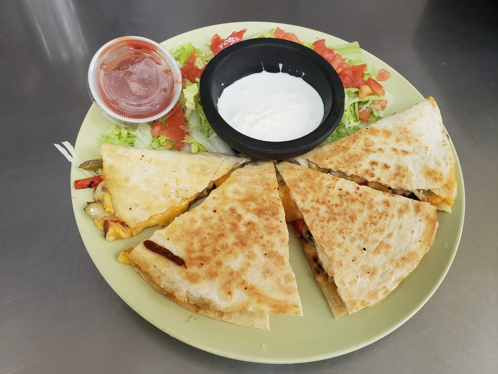Order Quesadillas food online from Aminas Cafe store, Bronx on bringmethat.com