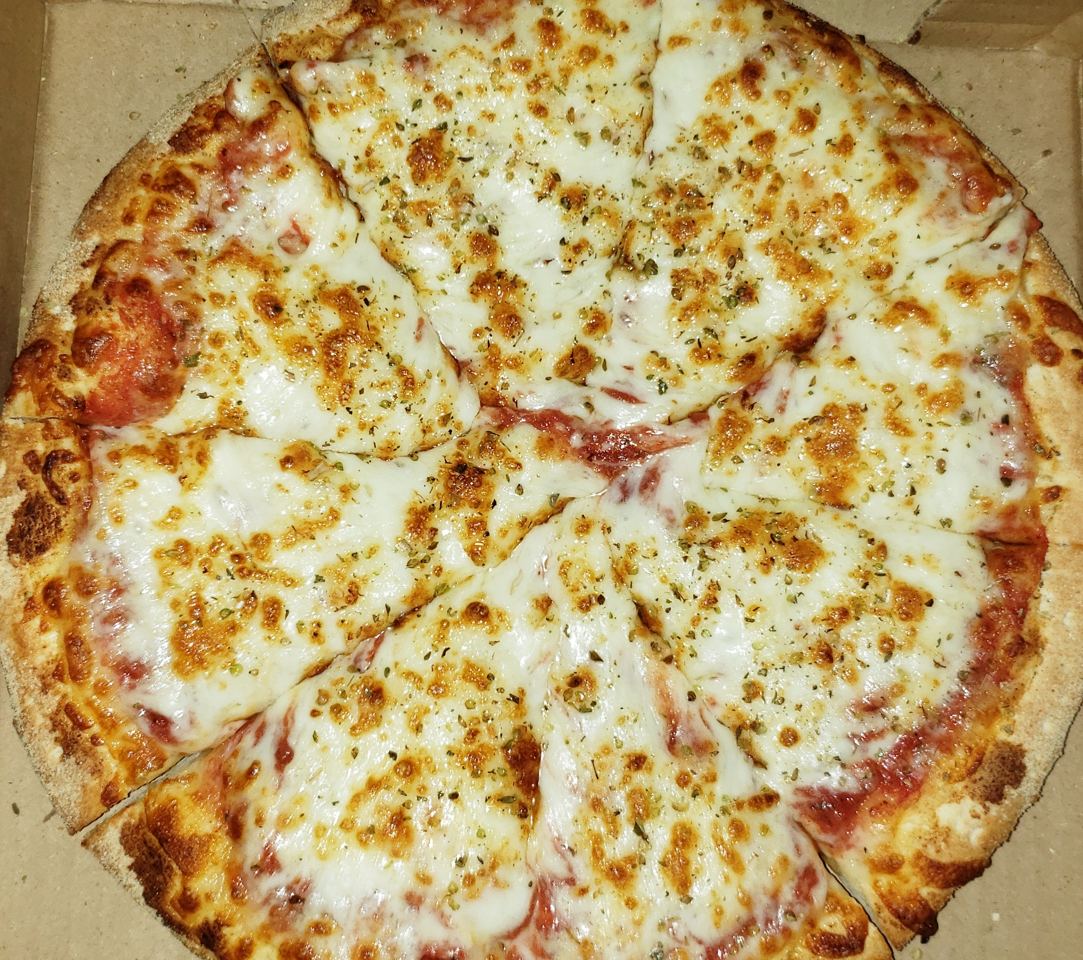 Order Tomato and Cheese Pizza food online from Pizza Mart store, Baltimore on bringmethat.com