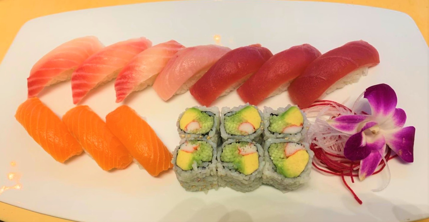 Order Sushi Deluxe food online from Bamboo Ya store, Queens on bringmethat.com
