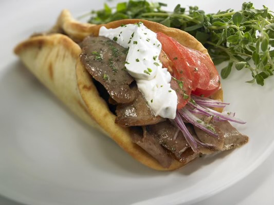 Order Gyro food online from Adam's Pizza & Grill store, Jamestown on bringmethat.com