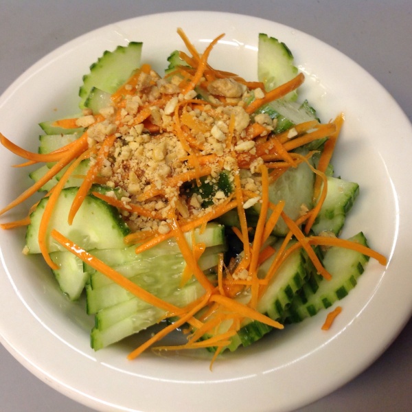 Order Cucumber Salad food online from Chiangmai Thai Restaurant store, Lynnwood on bringmethat.com