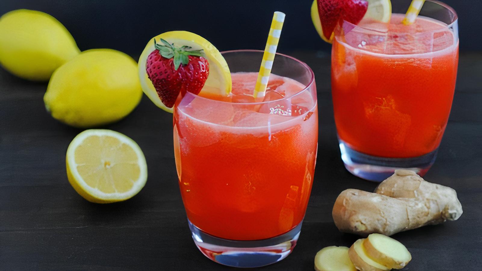 Order Ginger & Strawberry Lemonade food online from Old Town Crab store, Lawrenceville on bringmethat.com