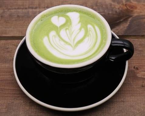Order Green Tea Matcha Latte food online from Seven Mile Cafe store, Denton on bringmethat.com