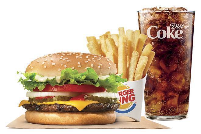 Order WHOPPER JR.® with Cheese Meal food online from Burger King store, Lake City on bringmethat.com