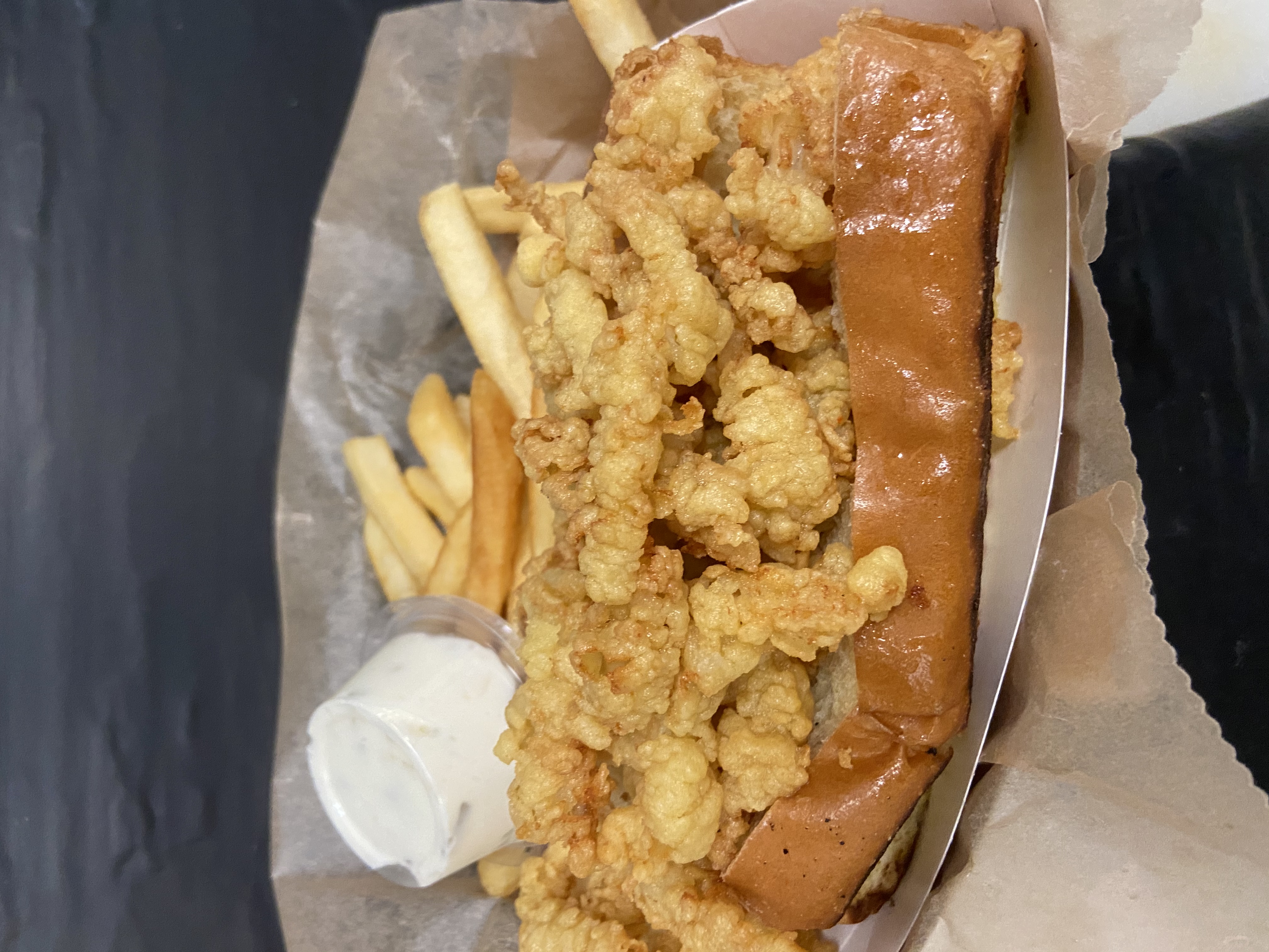 Order Clam Strip Roll food online from Osterville Fish store, Barnstable on bringmethat.com
