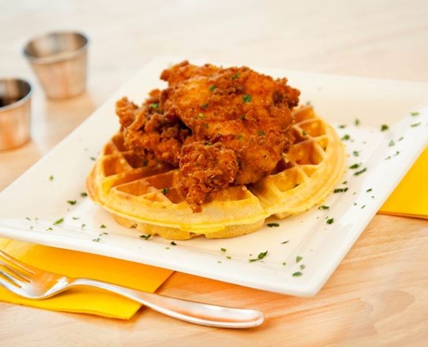 Order Dwight's Special food online from Bru's Wiffle - A Waffle Joint store, Santa Monica on bringmethat.com