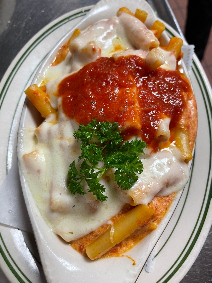 Order Baked Ziti food online from New York J and P Pizza store, Mount Airy on bringmethat.com