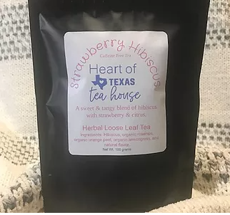 Order Strawberry Hibiscus food online from Heart Of Texas Tea House Llc store, Lavon on bringmethat.com