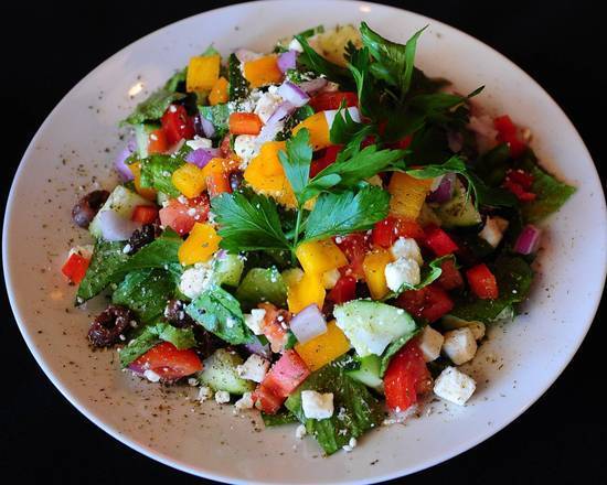 Order Large Greek Salad food online from Streets of New York #17 store, PRESCOTT on bringmethat.com