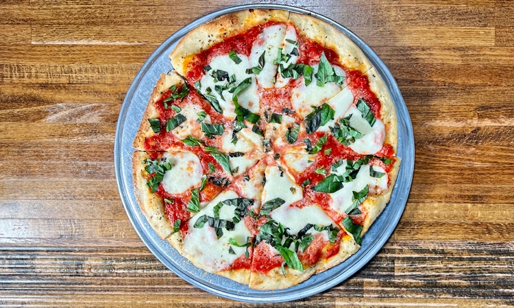 Order 16"Margherita food online from ENO store, Chicago on bringmethat.com