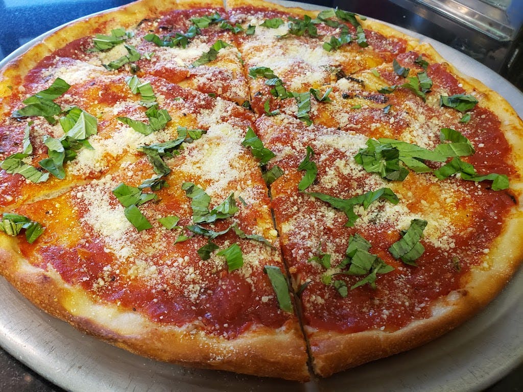 Order Bianca Neve Pizza - Small 14" (6 Slices) food online from Bedminster Pizza store, Bedminster on bringmethat.com