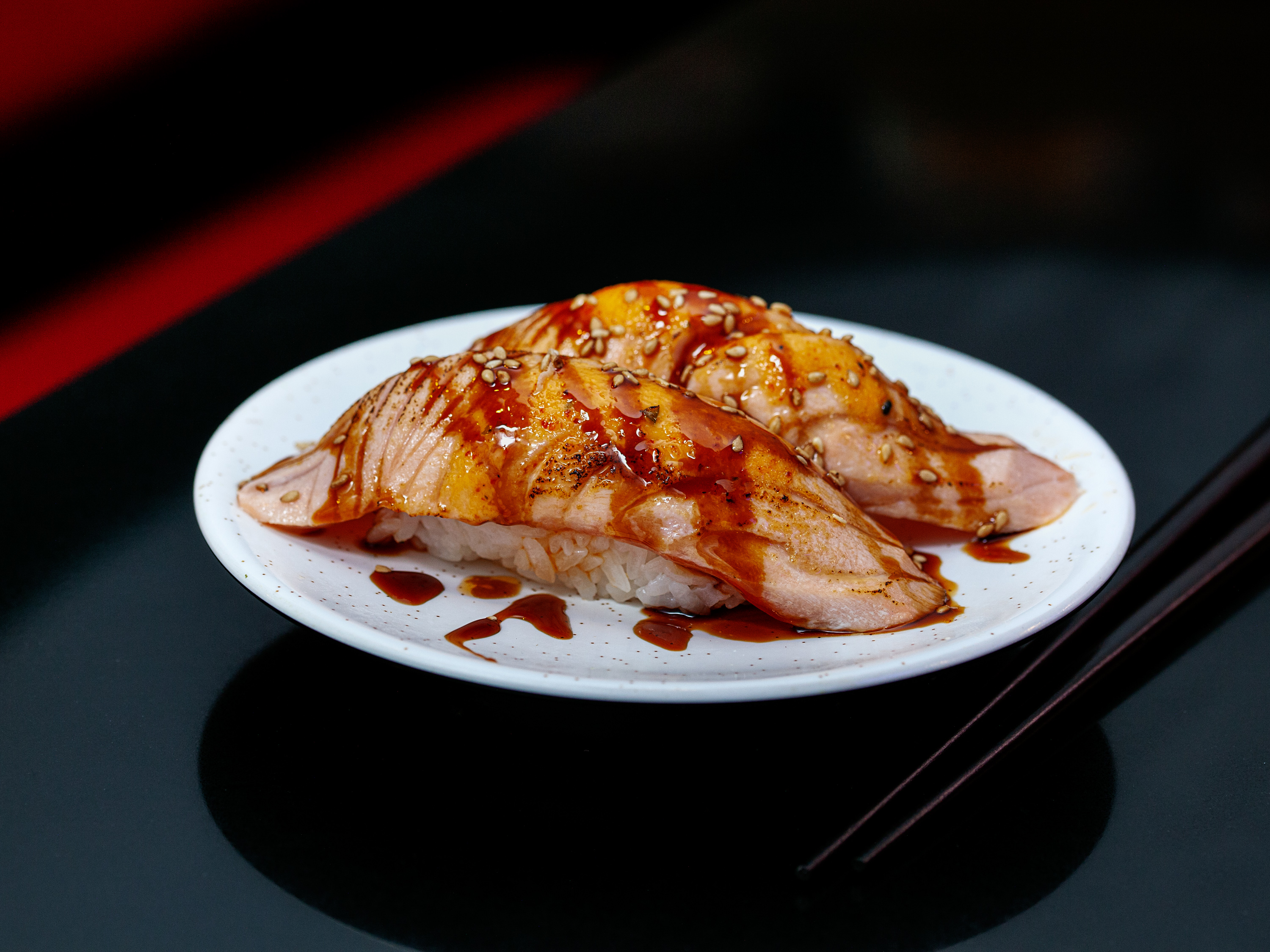 Order Seared Salmon  food online from Sushi Chiyo store, Clark County on bringmethat.com