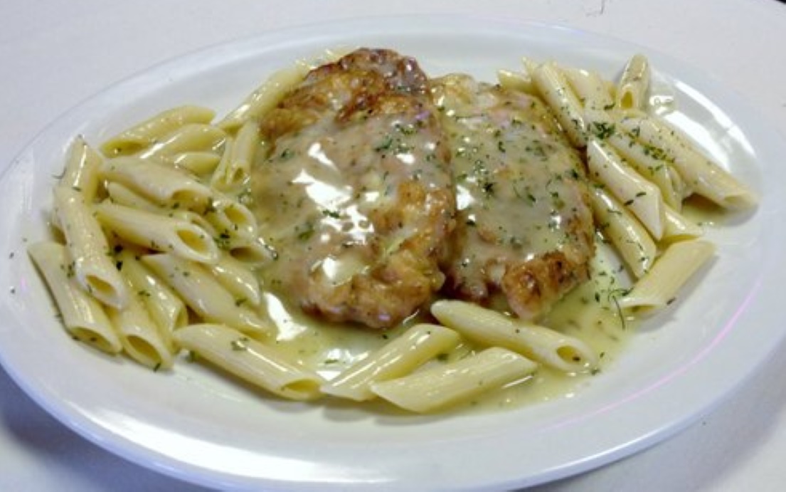 Order Chicken Franchese food online from Salerno Pizzeria & R.Bar store, Western Springs on bringmethat.com