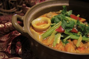 Order S10. Steam Curry Seafood food online from Chang Thai & Pho store, North Bend on bringmethat.com