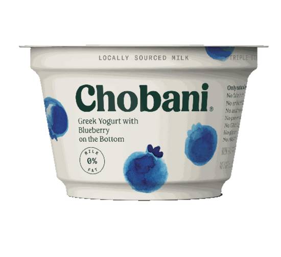 Order Chobani Greek Yogurt - Blueberry food online from IV Deli Mart store, Goleta on bringmethat.com