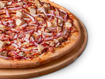 Order Texas BBQ Pizza - Small 10'' food online from Pizza Guys store, Lincoln on bringmethat.com