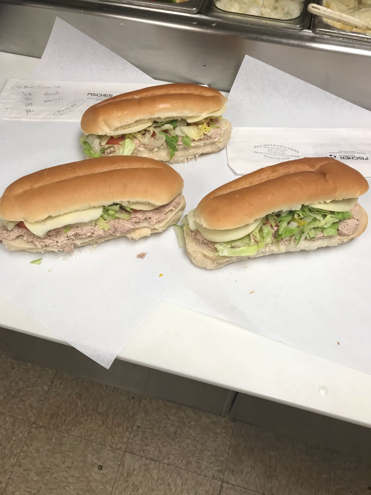 Order Tuna Sub food online from H & A Deli store, Rochester on bringmethat.com