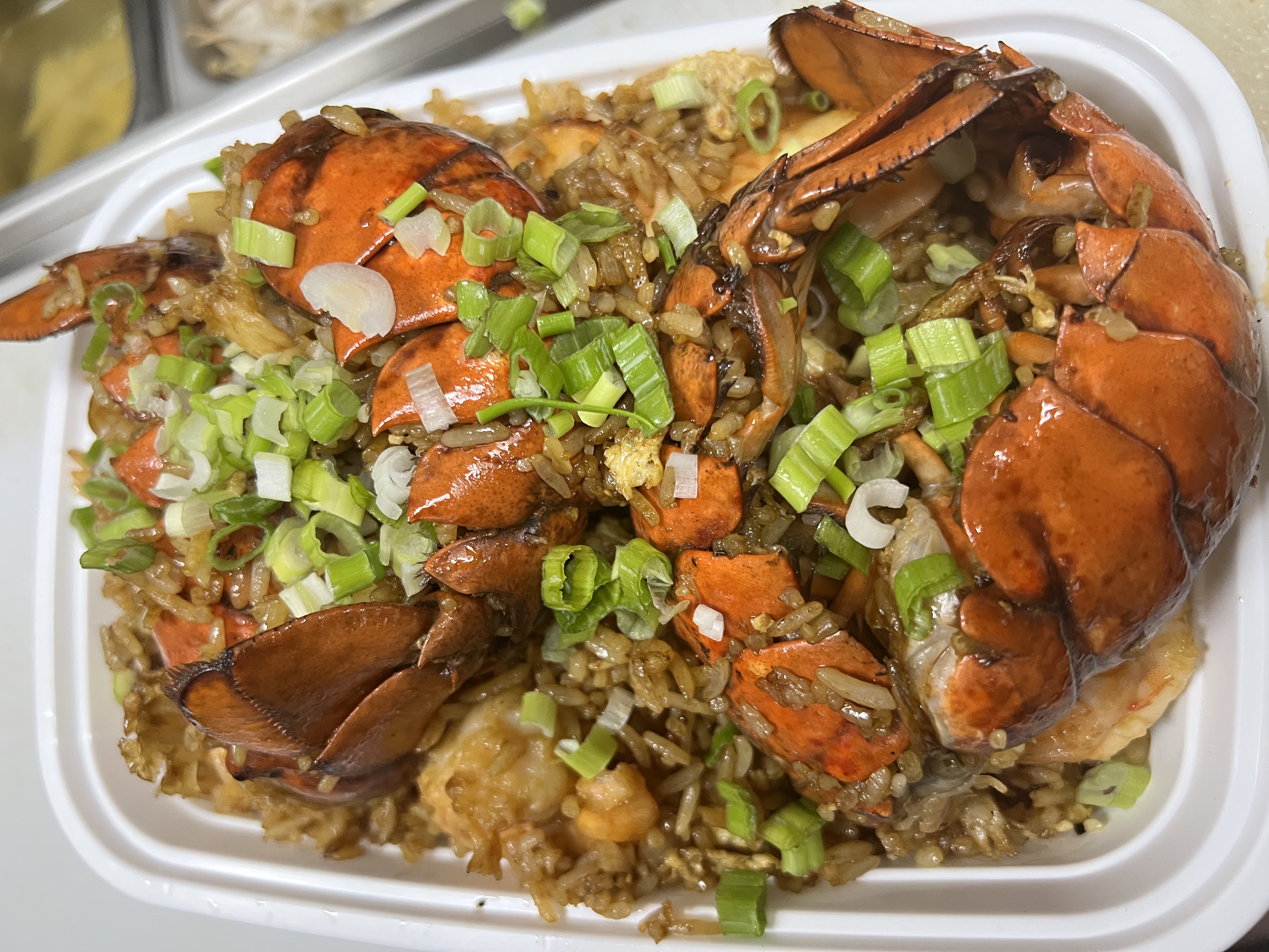 Order Crazy Lobster N shrimp fried rice  food online from Chinn's Chinese Restaurant store, Buffalo Grove on bringmethat.com