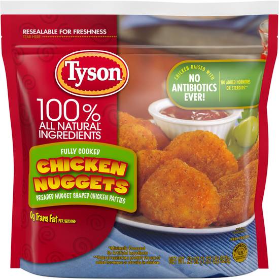 Order Tyson Chicken Nuggets, 22 OZ food online from Cvs store, LANETT on bringmethat.com