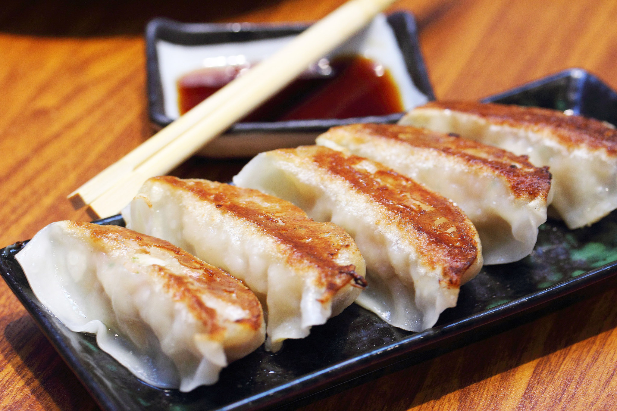 Order A2. Gyoza (Vegetable) food online from Kuishibo store, San Francisco on bringmethat.com