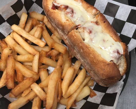 Order Chicken Parmigiana Sub food online from I Love NY Pizza store, Wilson on bringmethat.com