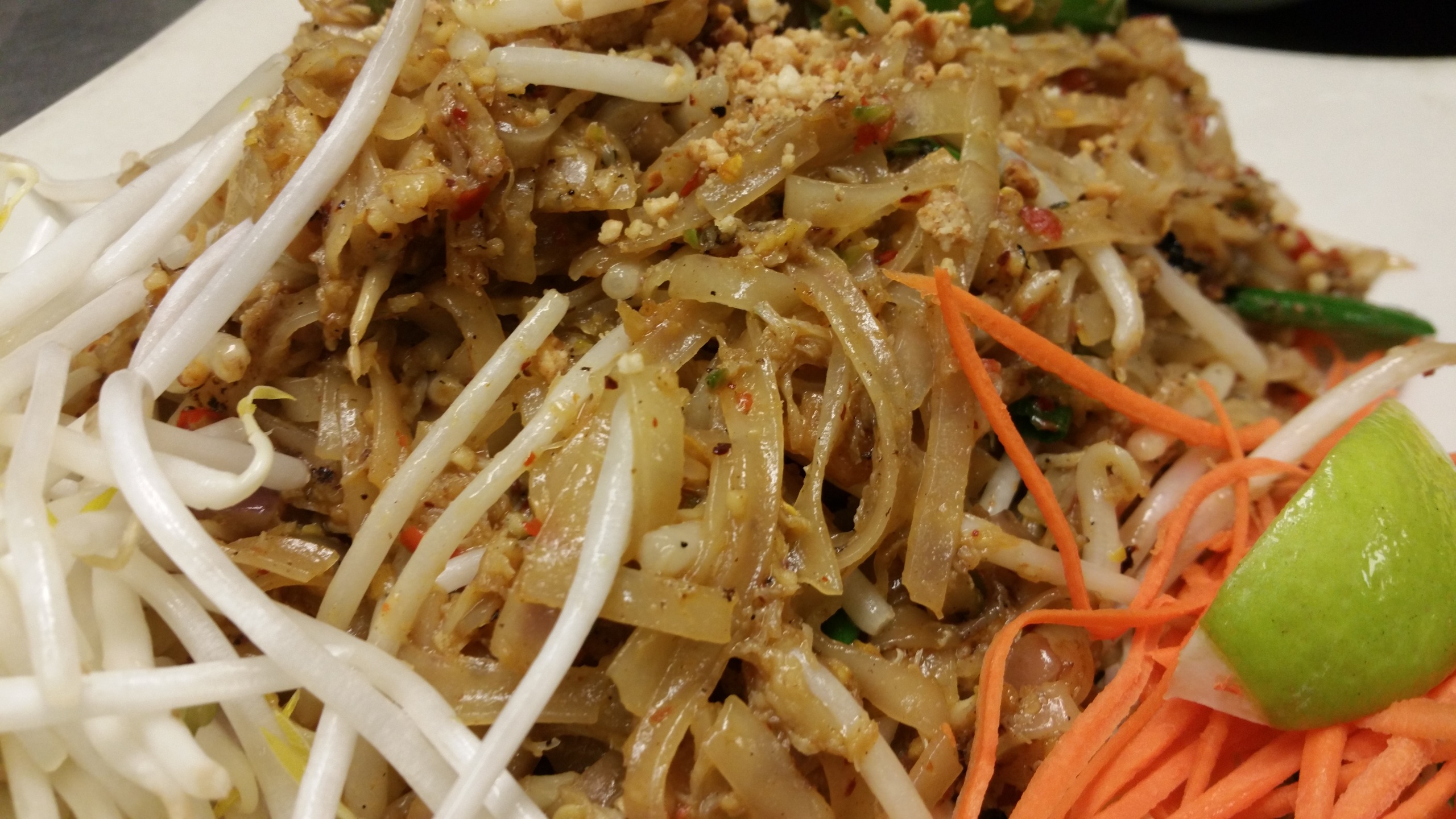 Order Spicy Pad Thai with Crab Meat food online from Thailand Restaurant store, Beaverton on bringmethat.com