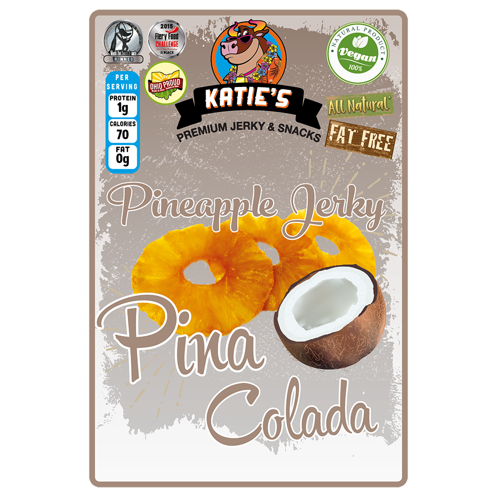 Order Pina Colada Pineapple Jerky food online from Katie Snack Foods store, Hilliard on bringmethat.com