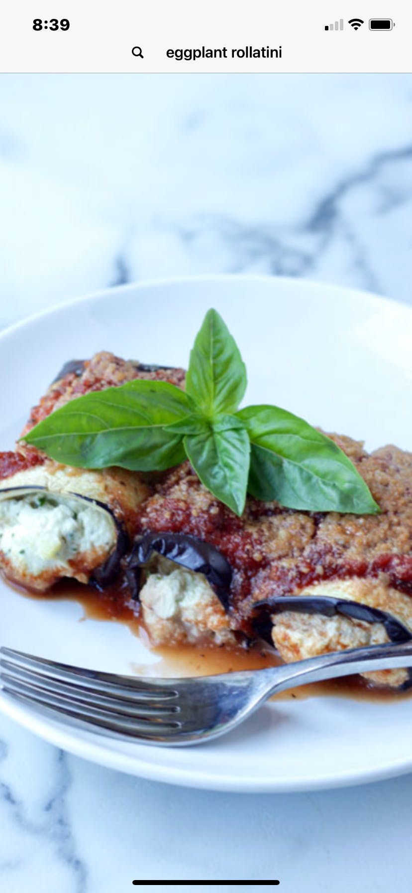 Order Eggplant Rollatini - Appetizer food online from Il Forno store, Branchburg on bringmethat.com