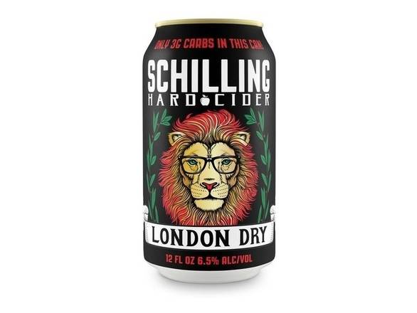 Order Schilling London Dry Hard Cider - 6x 12oz Cans food online from Rayan Discount Liquors store, CHICAGO on bringmethat.com
