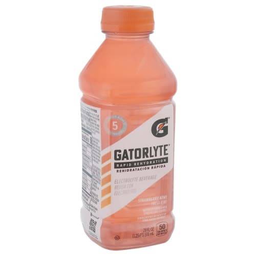 Order Gatorade · Gatorlyte Strawberry Kiwi Electrolyte Beverage (20 fl oz) food online from Mesa Liquor store, Mesa on bringmethat.com