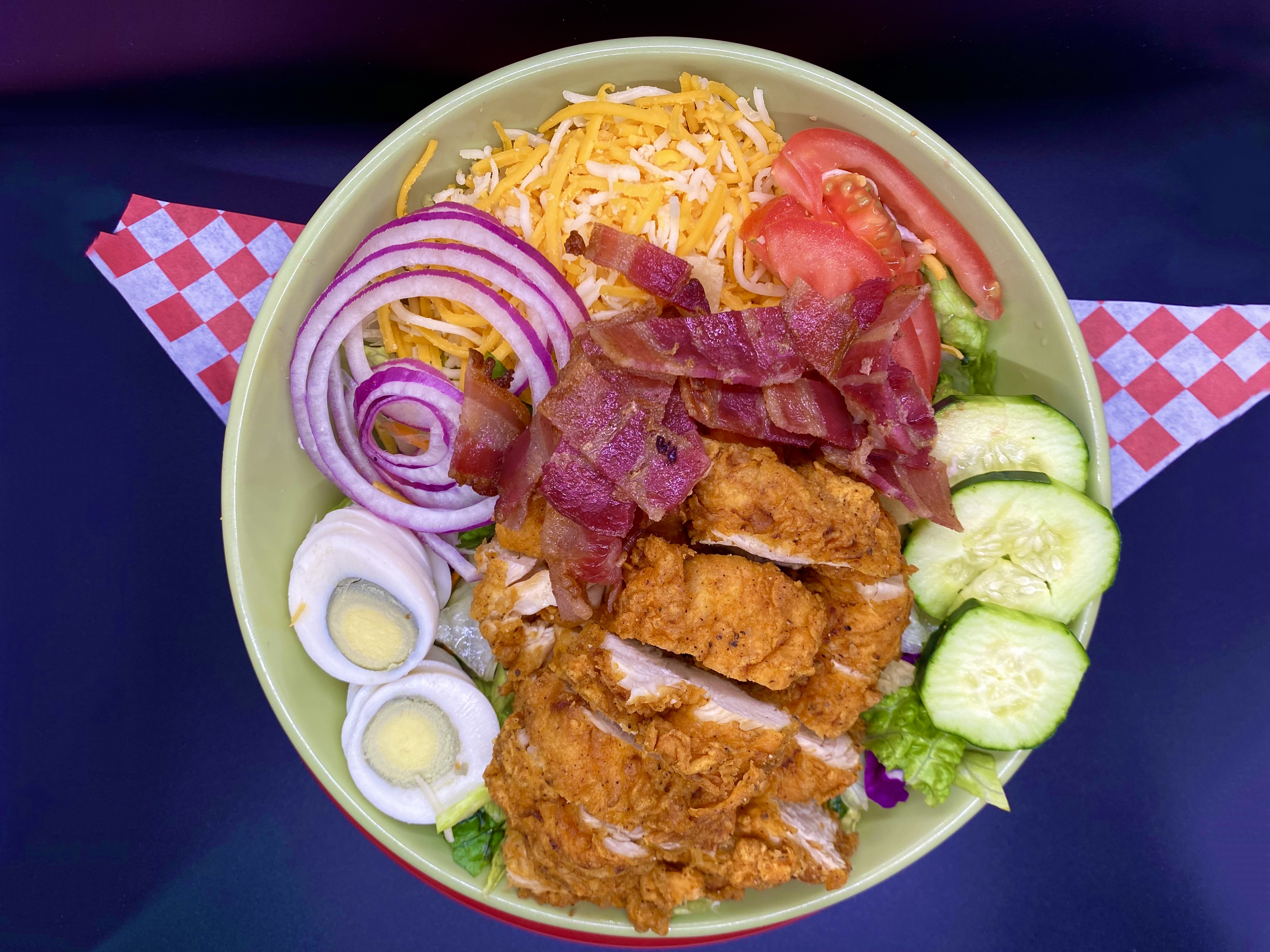 Order Crispy Chicken Salad food online from The Workz store, Lancaster on bringmethat.com