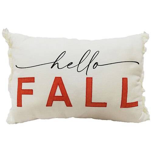 Order Festive Voice HELLO FALL PILLOW DECOR - 1.0 ea food online from Walgreens store, Chubbuck on bringmethat.com