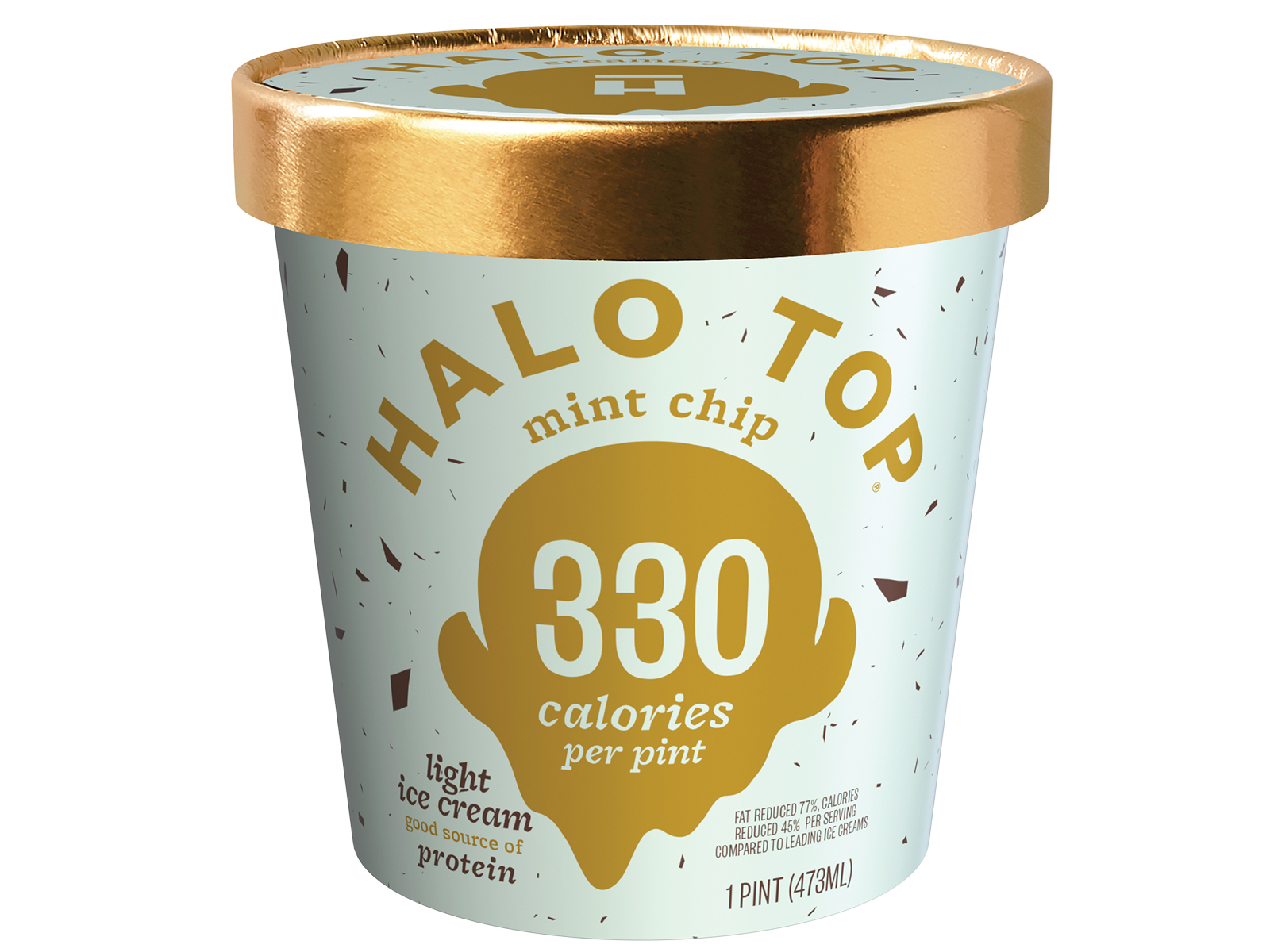 Order Halo Top Mint Chip food online from The Ice Cream Shop store, Phoenix on bringmethat.com