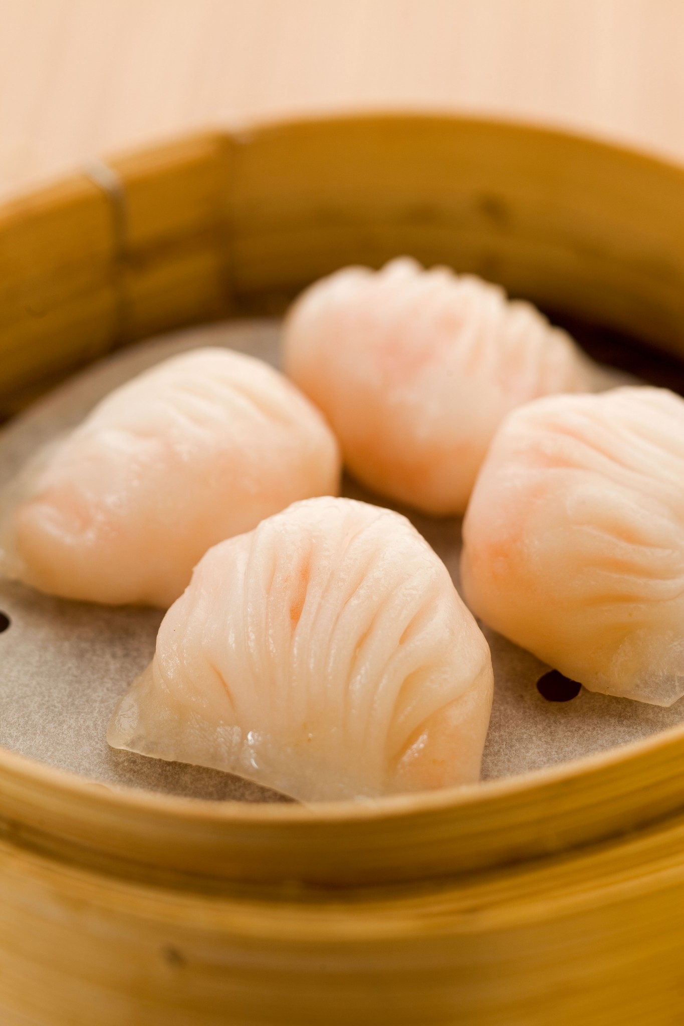 Order S6. Steamed Shrimp Dumplings food online from Timhowan store, New York on bringmethat.com