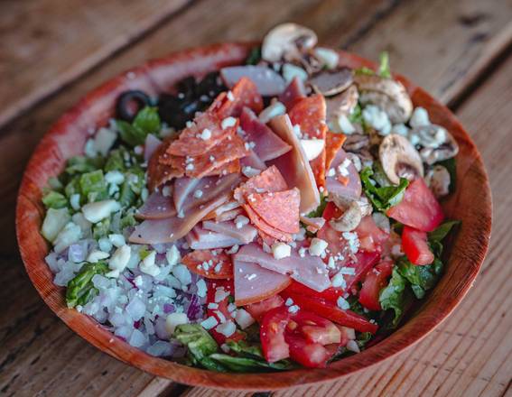 Order Antipasto Salad food online from Out Of The Park Pizza store, Anaheim on bringmethat.com