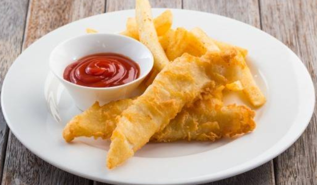Order Kids Fish & Chips food online from Britannia Arms store, San Jose on bringmethat.com