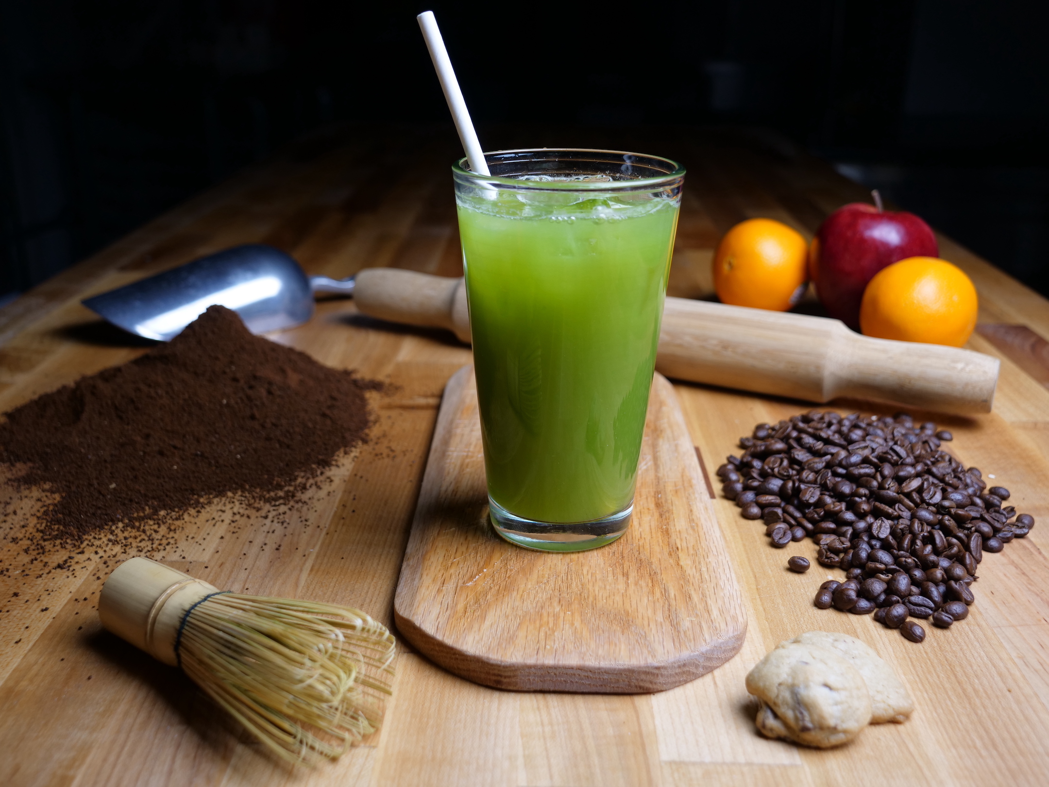 Order Green John Fresh Juice food online from Pi Bakerie and Eatery store, New York on bringmethat.com