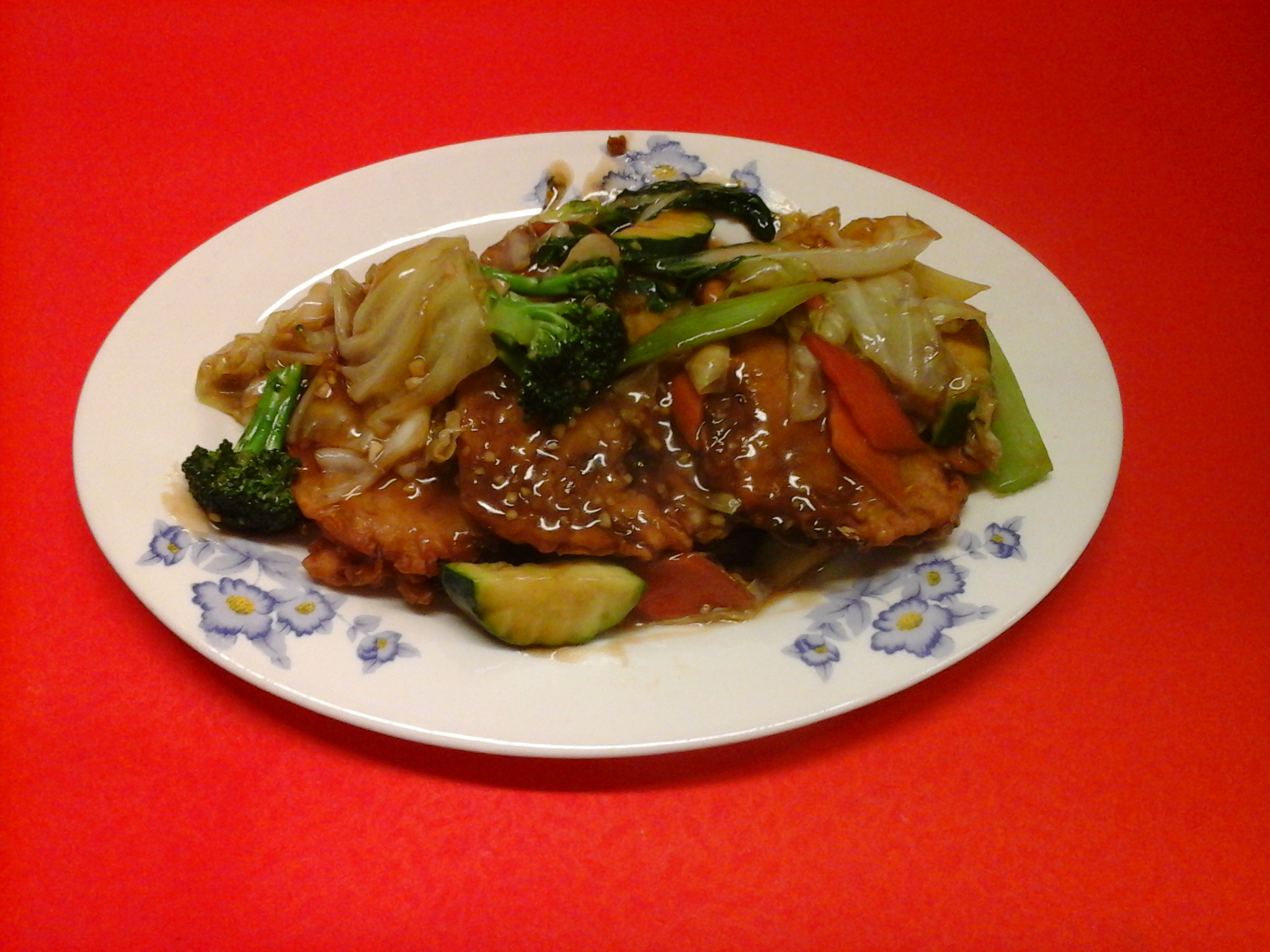 Order Vegetable Egg Foo Young food online from New Bamboo Kitchen store, Alameda on bringmethat.com